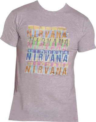 Obrázek produktu pro Nirvana Repeat Grey M Tričko