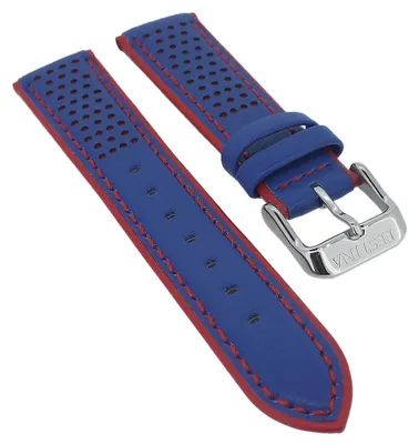 Produktbild von Festina → Uhrenarmband 18mm Leder blau / rot → F20458 F20458/2