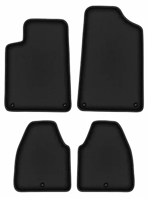 Immagine prodotto di Tappetini in moquette per Peugeot 607 1999-2010 (berlina) – set 4 pezzi, neri, su misura – Wielganizator DURBAN