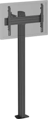 Image de Support TV sur pied 32'' - 75'' Hauteur 175cm à visser noir