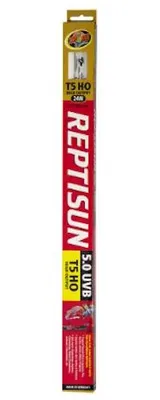 Productafbeelding van Zoo Med ReptiSun 5.0 T5HO UVB lamp 39W 85 cm voor tropische reptielen en amfibieën