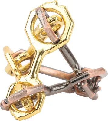Produktbild von Tetrametrisches Brainteaser-Spielzeug, 3D-Freischalt-Rätsel aus Metalllegierung, Denkspiele für Erwachsene und Kinder
