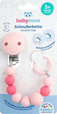 Obrázok produktu pre Retiazka na utišujúci cumlík korálky 1 ks