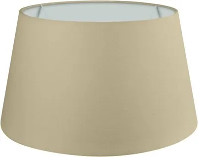 Produktbild von Wogati® Premium Lampenschirm E14/E27 Baumwolle | Beige / Größe: XXL