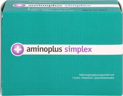 Produktbild von aminoplus simplex Tagesportionsbeutel, 7 St. Beutel