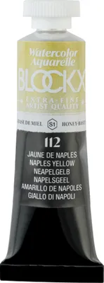 Produktbild von Blockx 3x Aquarellfarbe, Neapelgelb - Tube 15ml - Neapelgelb 44112BXC