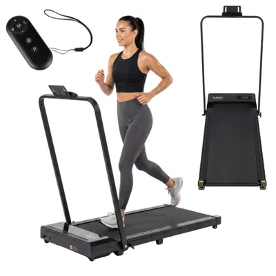 Zdjęcie produktu dla Bieżnia Elektryczna domowa Walking Pad 1-6 km/h Bluetooth 120 kg FUNFIT aplikacja, z uchwytem kompaktowa, do domu, biura i pracy zdalnej