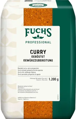 Zdjęcie produktu dla Fuchs Foodservice Curry przyprawa prażona opakowanie 1200g