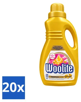 Produktbild von 20 x Woolite Expert Care Feinwaschmittel mit Keratin - 1 l - Vorteilspackung - 20 Stücke