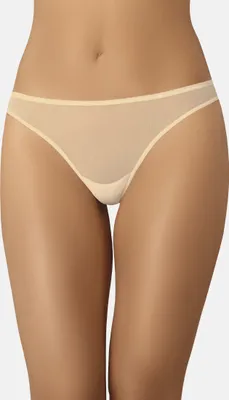 Immagine prodotto di Teyli Slip brasiliano con pizzo floreale Naddi Donna 305 beige XL