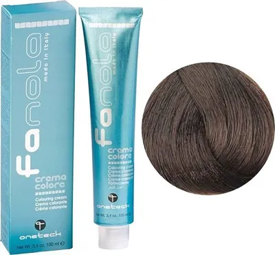 Produktbild von Fanola Haarfarbe, professionelle Colorcreme 6.0, Dunkelblond