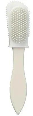 Produktbild von Solitaire Kombi Bürste Gummi/Nylon für Rau- Wild- Veloursleder zum aufrauen