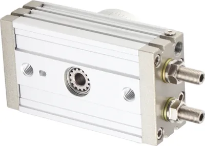 Zdjęcie produktu dla Obrotowy siłownik pneumatyczny typu RackandPinion dwustronnego działania 30 mm MSQB30A