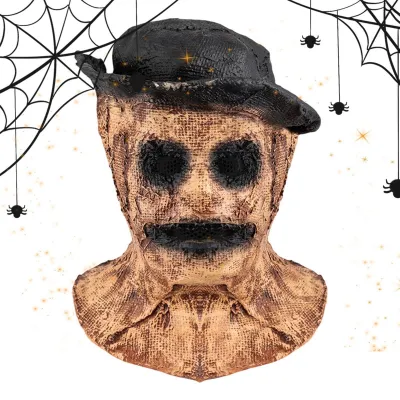 Productafbeelding van Griezelig Latex Kostuummasker met Bivakmuts voor Halloween