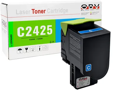 Produktbild von Kompatibler Toner C232HC0 XL für Lexmark Cyan