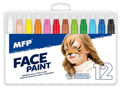 Immagine prodotto di Set di pitture per il viso Mfp da 12 pezzi