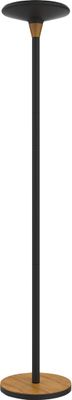 unilux BALY BAMBOO Stehlampe schwarz/bambus 44,6 W