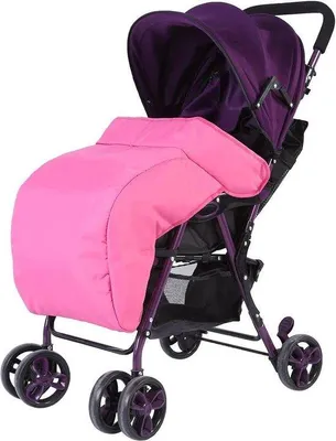 Produktbild von Wasserdichter Winter-Wärmer für Kinderwagen und Rollstühle - Einheitsfußmuffe in Rosa