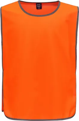 Produktbild von YOKO HVJ259 | Fluo Reflective Border Tabard - Überwurfleibchen - Farbe: Fluo Orange - Größe: L/XL