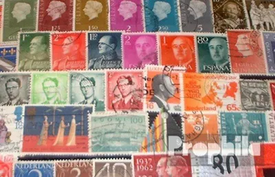 Produktbild von Briefmarken Westeuropa 300 verschiedene Marken