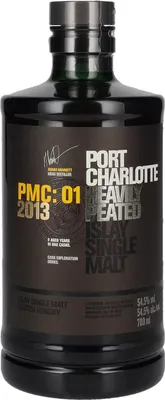 Produktbild von Bruichladdich Port Charlotte PMC: 01 2013 700ml 54,5% Vol.