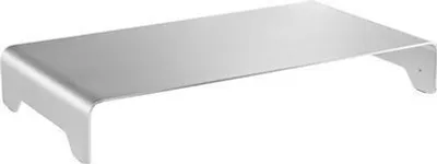 Zdjęcie produktu dla Podkładka pod monitor SpeaKa Professional SP-MR-300 aluminiowa zakres wysokości: 63 do 63 mm srebrna (SP-9007472)