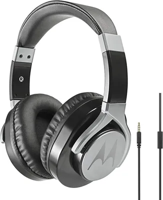 Produktbild von Motorola Pulse Max, Kabelgebunden, 20 - 23000 Hz, Anrufe/Musik, Kopfhörer, Schwarz