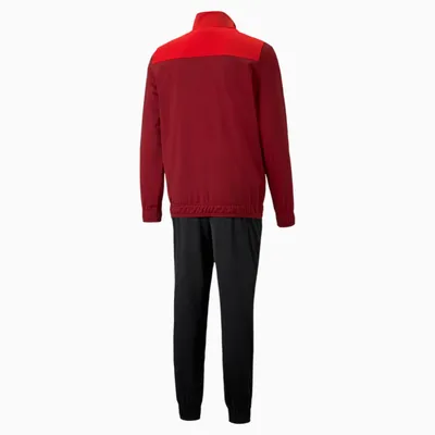 Produktbild von Puma Trainingsanzug Herren Colorblock, Größe:S, Farbe:Rot