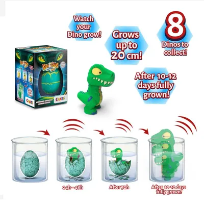 Produktbild von MEGGA EGG Dino Eier zum Schlüpfen im Wasser - XXL