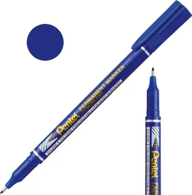 Produktbild von Pentel NF450 Permanentmarker - blau