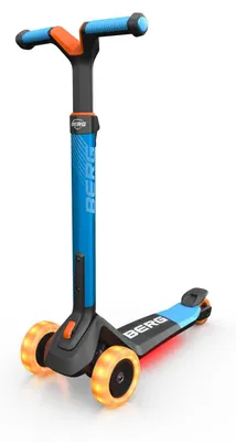 Produktbild von BERG Kinderroller Nexo für Kinder ab 2 Jahren klappbar LED-Deck Blau