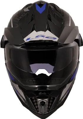 Produktbild von Enduro Helm LS2 MX701 EXPLORER CARBON Adventure Glänzend Blau größe L