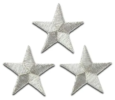 Produktbild von Set Stern - Aufnäher, Bügelbild, Aufbügler, Applikationen, Patches, Flicken, Zum Aufbügeln, Größe: 3 x 3 cm