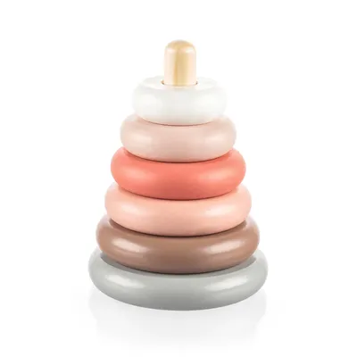 Produktbild von ZOPA Holzeinstellringe Rosa