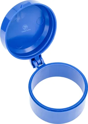 Produktbild von tecuro Schutzkappe für Schütz-Wohnungswasserzähler - blau