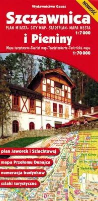 Obrázek produktu pro Szczawnica. Plán města 1:7 000 a Pieniny. Turistická mapa 1:70 000 vydání 3