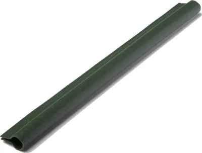 Produktbild von TAMS® 10 Stück Klemmschienen für Sichtschutzstreifen 19 cm Grün