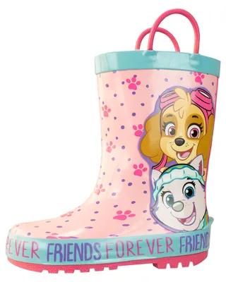 Produktbild von PAW PATROL Jungen Gummistiefel Skye und Everest Rose EU 27 (Größe UK 9) – Größe 27 EU