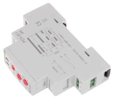 Obrázok produktu pre Trojfázový elektromer IP51 3x230/400 V Trojfázové časové relé PCU-511UNI F&F