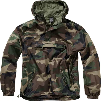 Produktbild von Brandit Summer Windbreaker Hoodie, camouflage, 3XL