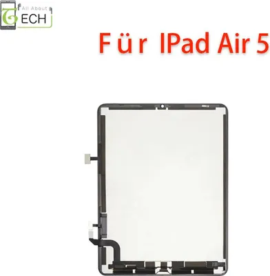 Produktbild von LCD Display für iPad Air 5 2022 Retina Bildschirm Screen Full HD Schwarz
