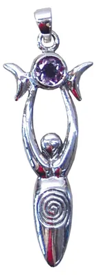 Produktbild von Anhänger "Erdgöttin" 4,5cm Silber 925 4,8g