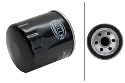 Produktbild von Ölfilter HELLA 8ZO 366 100-721 Anschraubfilter für VW Polo Schrägheck (6R1, 6C1) für AUDI A1 Sportback (8XA, 8XF) A1 Schrägheck (8X1, 8XK) für SKODA