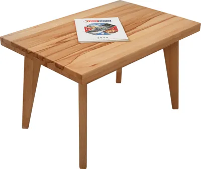 Produktbild von Krok Wood Couchtisch Hans aus Massivholz in Buche 75x50x45 cm
