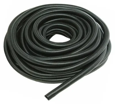 Imagen del producto de Solidchoice - Tubo flexible para protección de cables - Tubo corrugado - Para organización de cables - Diámetro 25 mm - Longitud 6 metros - Adecuado para cables - Organización de cables...