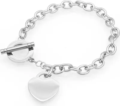 Produktbild von Armband Elegant Heart - Silber für Damen KP28713