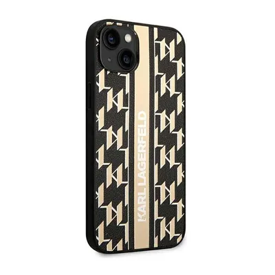 Produktbild von Karl Lagerfeld Klhcp14Spgklskw Iphone 14 6,1"" Hardcase Brązowy/Braun Monogramm Streifen