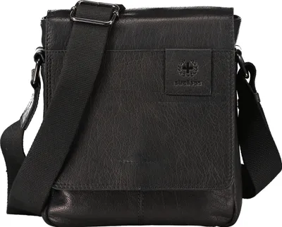 Image de Strellson Homme messager en cuir Hyde Park 4010002952 - noir