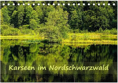 Produktbild von Karseen im Nordschwarzwald (Tischkalender 2027 DIN A5 quer), CALVENDO Monatskalender