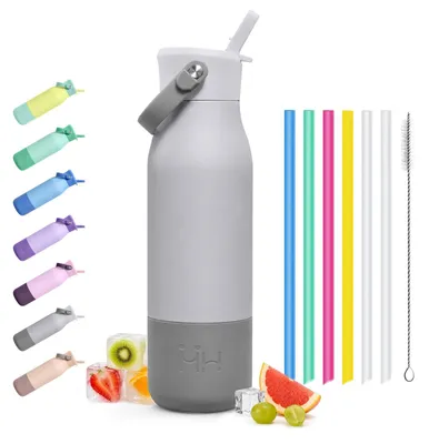 Produktbild von JAPORIA Thermoskanne 1 L Edelstahl, Doppelwandige Isolierflasche mit Vakuumtechn